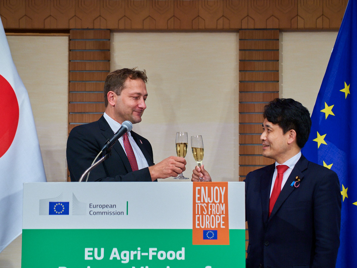 EUと日本はまさに「蜜月関係」!?
安心安全で美味しいEU食材が一層普及しそうな予感!
