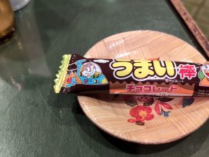 ちょこっと甘いお菓子はサービス