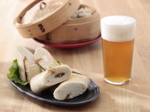 定番定番「ヴァイツェン」と「パンかま」を合わせてみました