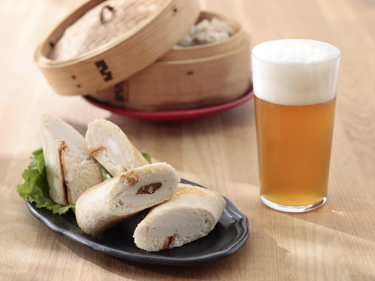 定番定番「ヴァイツェン」と「パンかま」を合わせてみました