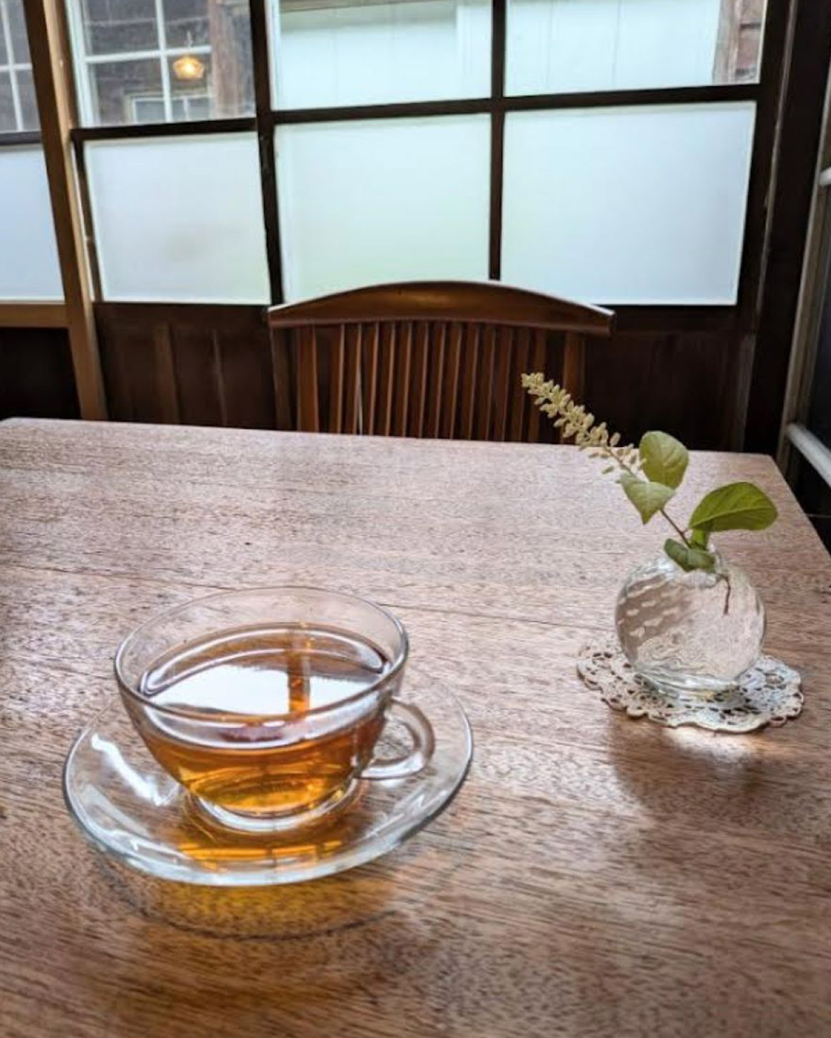 セットのドリンクは、コーヒー、カフェオレ、和紅茶など5種類のメニューから選べます
