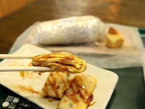 蛋餅（ダンピン）という名前の台湾式クレープ