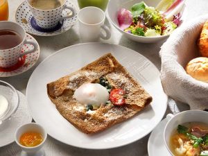 朝食の一例