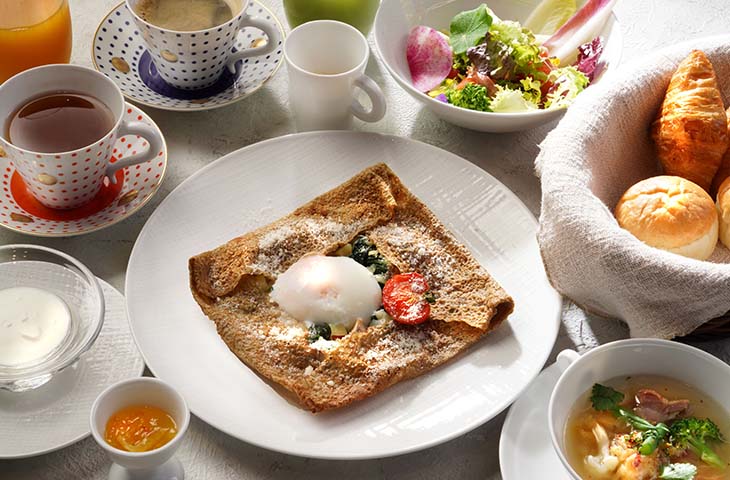 朝食の一例