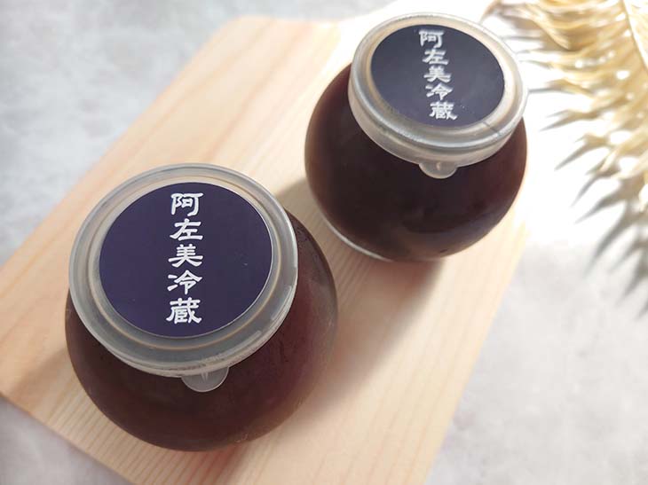 お持ち帰り用のみ。「阿左美冷蔵の水羊羹」500円