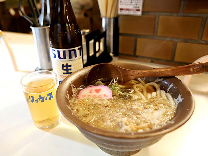 かす増しかすうどん 1180円