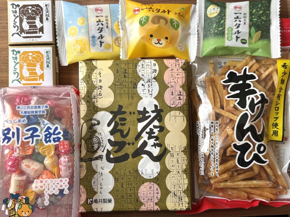 【東京・地方スイーツめぐり】香川、愛媛、瀬戸内の共同アンテナショップ『香川・愛媛せとうち旬彩館』で買えるおいしい和菓子たち