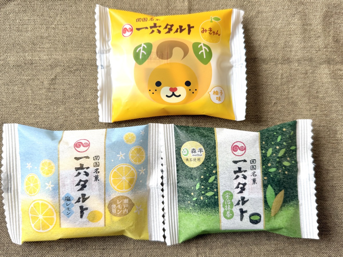 一六本舗「一六タルト」