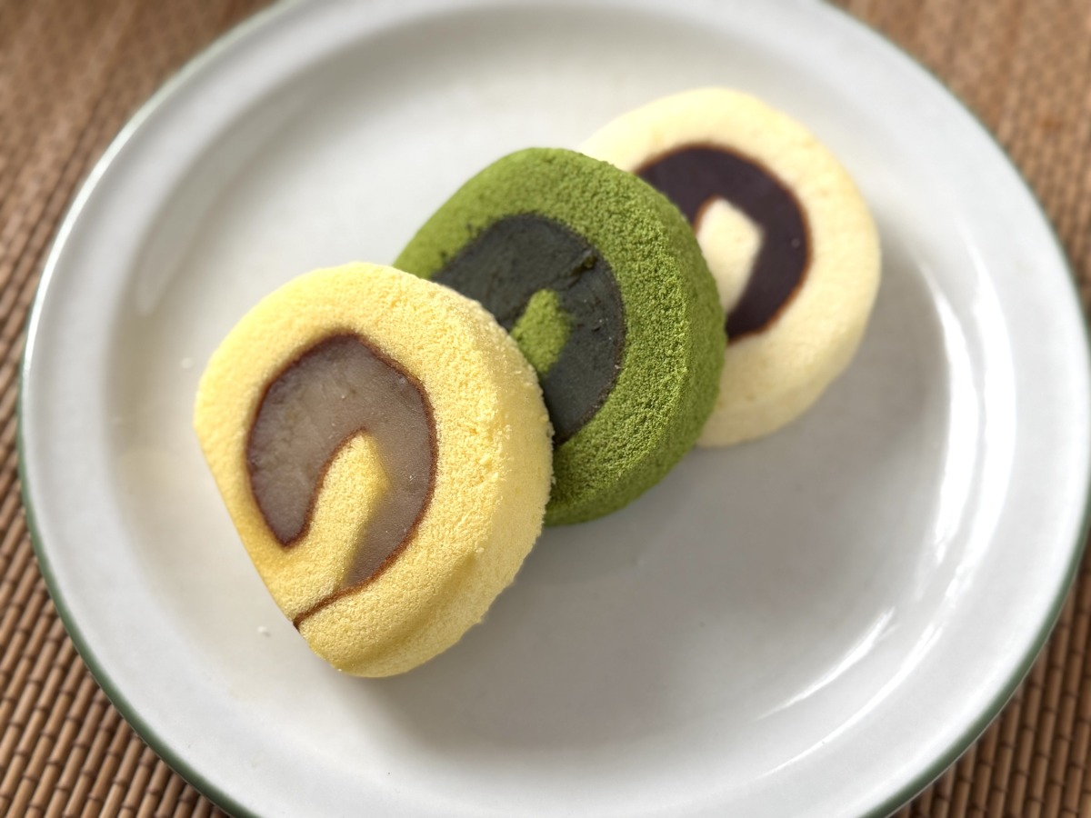 左から塩レモン、宇治抹茶、ゆず味