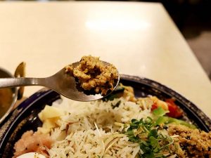ボリュームとヘルシーさの絶妙なバランスの合いびきキーマ