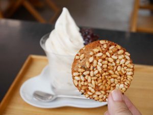 「こぶしゃり」は大阪の有名パティスリー『五感』とのコラボ商品 [食楽web]