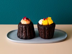 「白桃クリームチーズ＆ピンクペッパーパイン」2個セット1280円
