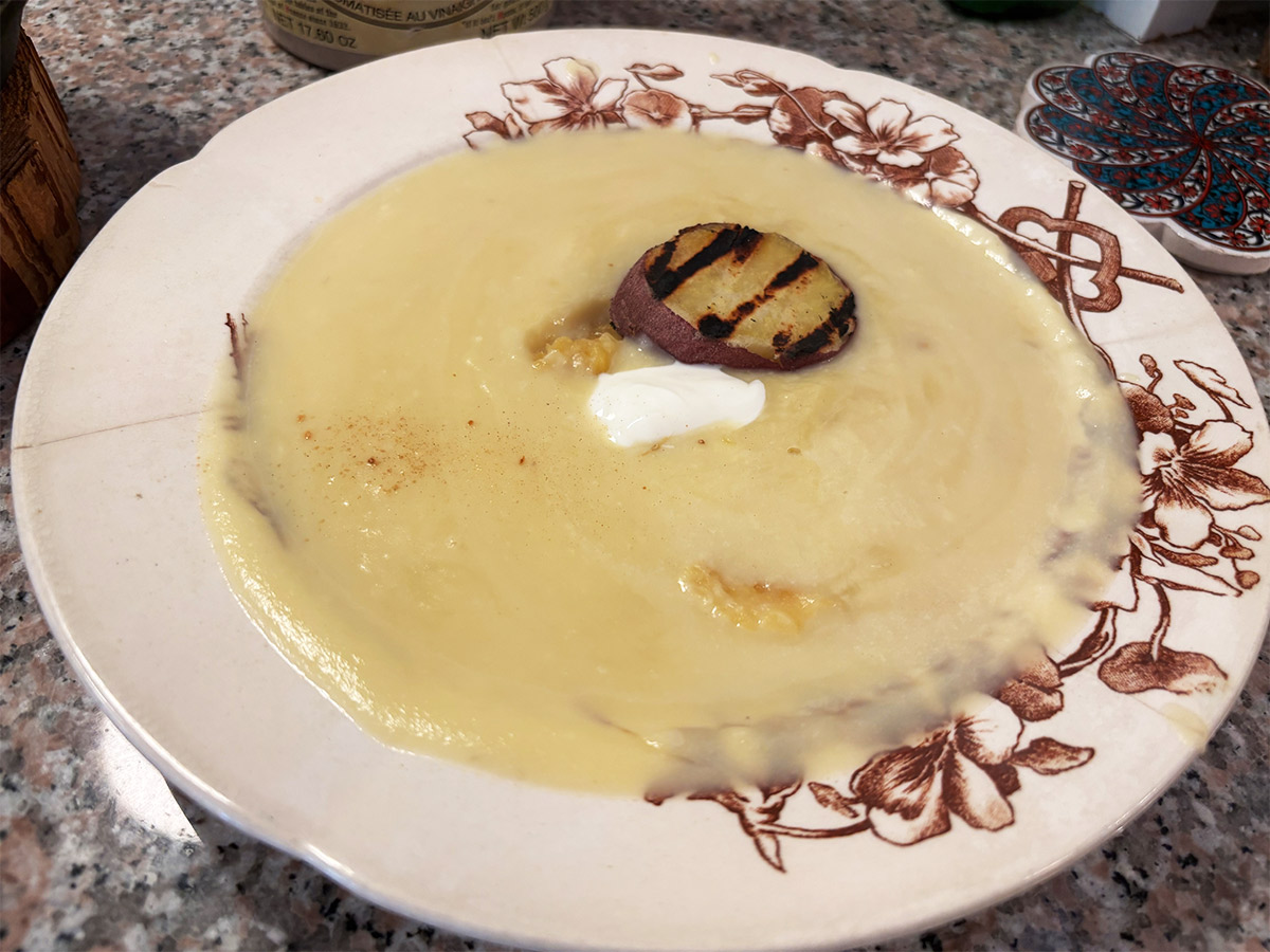 さつまいものスープ