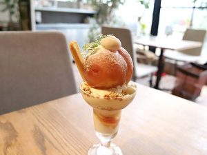 「もものパフェ」1650円