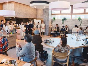 ディナー2回とランチ1回の計３回は、どの回も大盛況。大きな拍手とともに幕を下ろした