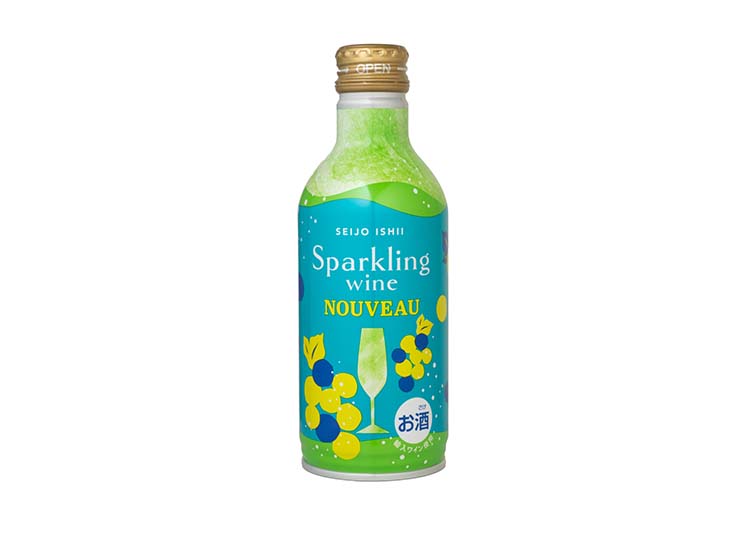 「成城石井 スパークリングワイン ヌーヴォ」290ml・549円 (8月18日発売)