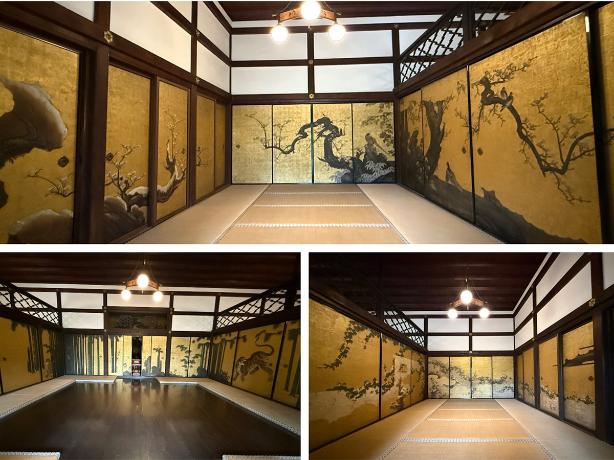 障壁画の一部は高精細デジタル複製品です
