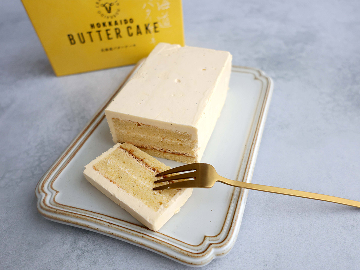 「北海道バターケーキ」1個入 1620円／2個入 3240円