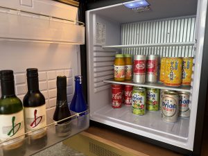お部屋のタイプによってドリンクの内容は変わります