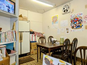 タイムスリップしたような店内