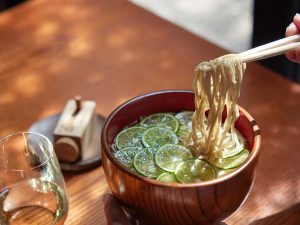 「冷かけすだち蕎麦」1,800円