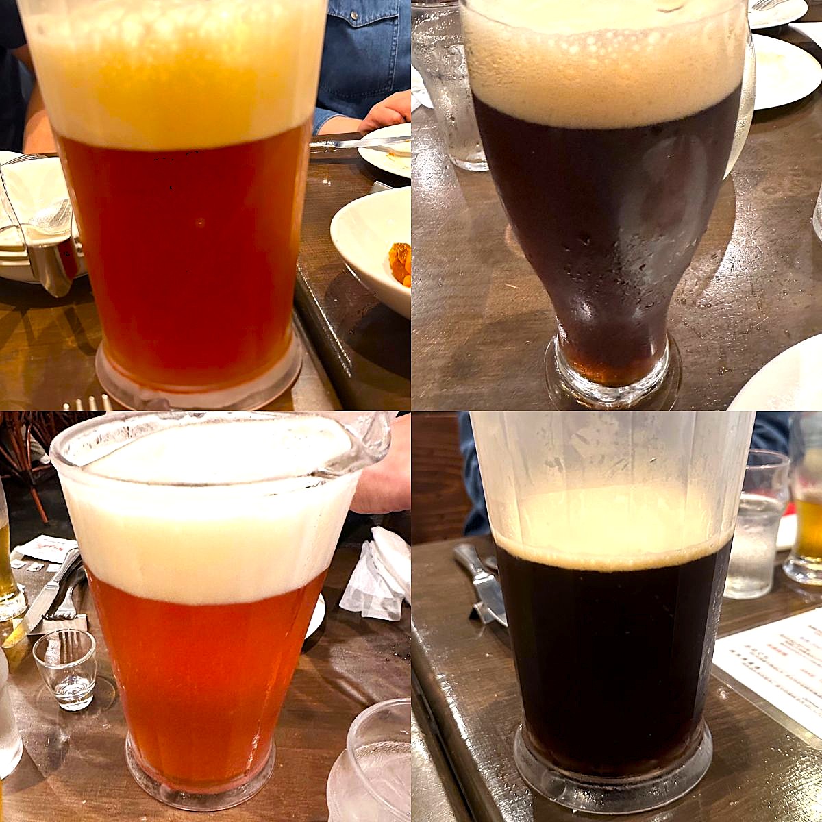 クラフト生ビール4種