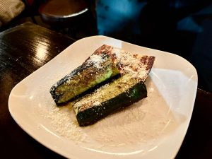 「まるごとズッキーニのバターしょう油ソテー」700円（税込）