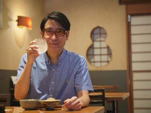 大分の麦焼酎「舞香」グラス 800円