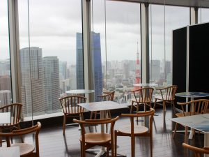 お天気が良いと東京タワーが見えます