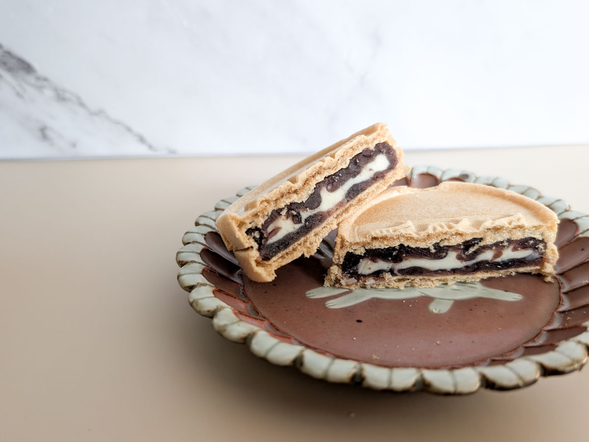 トースターで温めるとバターがとろっとします