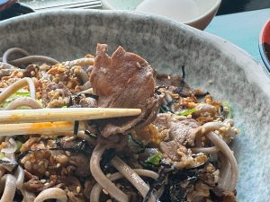 しゃぶしゃぶのような牛肉