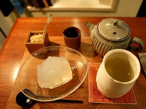 くずもち＆ドリンクセット1,700円