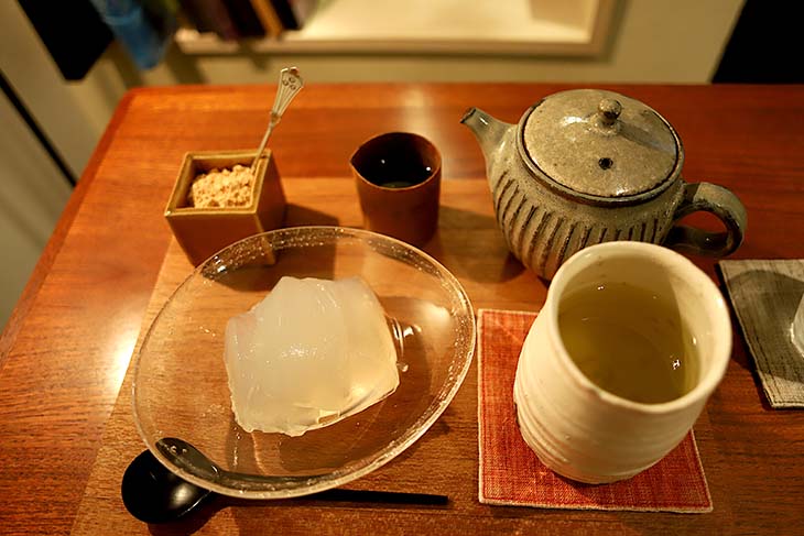 くずもち＆ドリンクセット1,700円