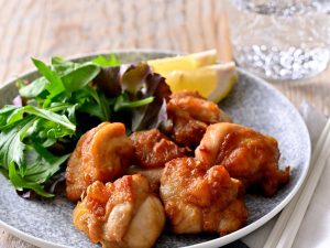 唐揚げもヘルシーに食べられます[食楽web]