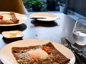 福井県産そば粉のガレット