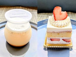 左：「バニラプリン」440円、右：「シャンティフレーズ」770円