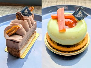 左：「カカオエット」858円、右：「ルージュピスタージュ」792円