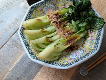 【旬食材レシピ】晩秋のおいしい「チンゲン菜」を食べよう！「ベーコンと卵のコンソメ煮」「ステーキ」の作り方
