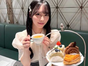 紅茶「GREEN TEA WITH LEMON」がさっぱりしていて美味しい！