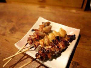 純鶏 + ひねさんか + つなぎ 各160円