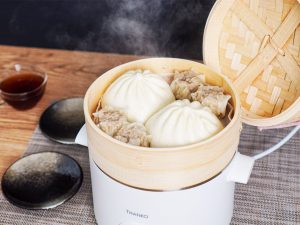 せいろ蒸しだけでなく、電気鍋単独での調理もできます
