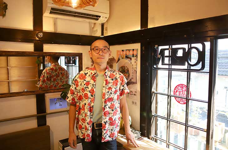 店内の装飾がオシャレだと思ったらオーナーさんはデザイナーさんだった