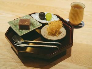 ほっと安らぐ上品な甘味でフィナーレ