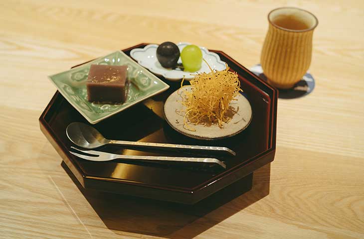 ほっと安らぐ上品な甘味でフィナーレ