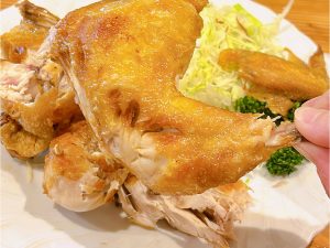 「若鳥唐揚」時価（この日は950円）