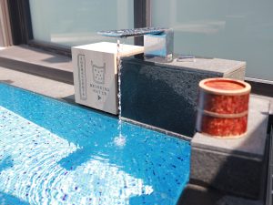 給水スペースもおしゃれ！