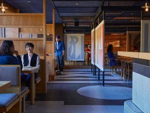 モダンで居心地の良い『Mr.Maurice’s Italian』の店内