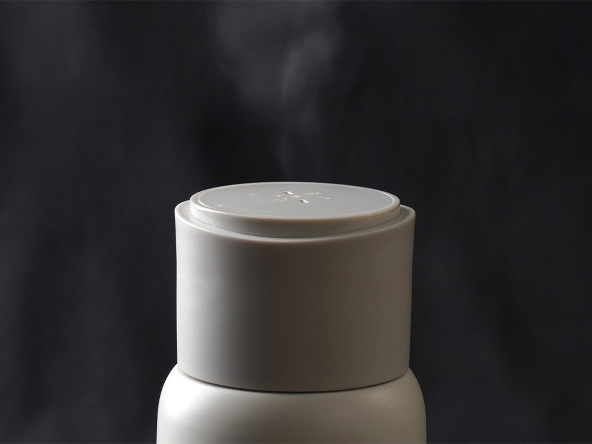 特殊なフィルターにより、フタを閉めたまま沸かせる