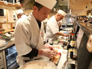 ちなみに提供スピードもメチャクチャ早くてあっという間にお寿司が出てくる