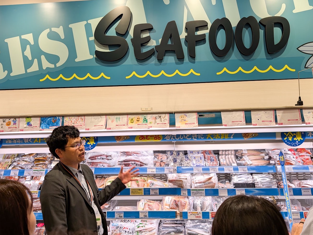 サミットストア鮮魚部の工藤清太郎さん